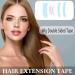 Pcivzxam 360Pc/10Bag Lace Super Tape Hair Double Sided Strips with Slitting Line Fixed Adhesive Wig Strip for Toupee Lace Sticker - Buy Online on SooperMarket.com