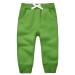 CuteOn Unisex Kids Elastic Waist Cotton Warm Trousers Baby Pants Bottoms 1-5Years 1 Year Grass Green