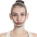Reusable V Line Lifting Mask Chin Strap for Women to Prevent Sagging Jaw Exerciser (Brown)