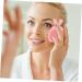minkissy 12 Pcs Rabbit Ears Facial Brush Facial Cleanser Brush Hand Held Massager Face Massager Brush Crystal Perfume Bottle Wash Face Home Facial Brush Body Face Brush Cat Paw Washbasin Light Pinkx3pcs 7.5x7.5cmx3pcs - Buy Online on SooperMarket.com