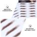 PLAFOPE 4pcs Eyebrow Stickers Eyebrow Transfer Sticker Black Stickers Eyebrow Stencils 4d Shaper Transport 21x15cm Brown - Buy Online on SooperMarket.com