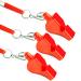 Fya Whistle, 3PCS Professional Emergency Whistles with Lanyards, Very Loud Pealess Whistle, Perfect for Lifeguard Rescue, Survival, Self-Defense