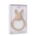 La'dore Baby Teething Toy - Soft Food-Grade Silicone Teether for Babies - Cute Bunny Shape - Easy to Clean - Infant Teething Ring - Buy Online on SooperMarket.com