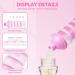 Vicloon Infant Milk Powder Dispenser - Portable 5-Layer Container for Kids - Stackable Snack Storage in Pink - Buy Online on SooperMarket.com