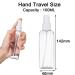 4Pcs 100ml Spray Bottle Empty Plastic Fine Mist Travel Atomiser Set with 2 Funnels & 12 Labels - Clear Refillable & Reusable Bottle Toiletries Liquid Containers for Cosmetic Make-up by JamHooDirect - Buy Online on SooperMarket.com