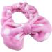 YiKiMira Women Fashion Lovely Soft Fleece Bow Makeup Cosmetic Shower Elastic Hair Band Hairlace Headband for Washing Face Shower Spa Mask (Pink) - Buy Online on SooperMarket.com
