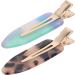 No Bend Hair Clip No Crease Duckbill Hair Clips No Crease Hair Clips Bangs Hair Clip No Dent Hair Barrettes Styling Duckbill Clips(Leopard) - Buy Online on SooperMarket.com