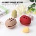 FERYES Makeup Sponge Holder - Shatterproof Silicone Case for Beauty Blender - Khaki - Buy Online on SooperMarket.com