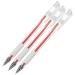 Mikinona 3pcs Lip Highlighter Microblading Pen Eyebrow Pen Marking Pen Stand Permanent for Holder Plastic Red 15x1cm Red
