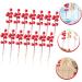 ABOOFAN 60 Pcs Christmas Fruit Christmas Decorations Christmas Holly Berries Christmas Berry Stems Winter Light House Decorations for Home Christmas Tree Fake Berry Foam Red Fruit Wreath Redx3pcs 17x3cmx3pcs - Buy Online on SooperMarket.com