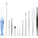 Stainless Steel LED Ear Wax Remover Kit for Adults & Kids | Reusable Ear Cleaners with Soft Tips - Buy Online on SooperMarket.com