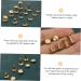 STOBOK 40 Sets Rivet Leather Belt Leather Leash Metal Trim Leather Crafts Repair Studs Mushroom Nails Bags - Buy Online on SooperMarket.com