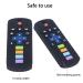Silicone TV Control Teething Toy for Toddlers - Wear Resistant Baby Shower Gift (Black) - Buy Online on SooperMarket.com