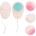 FRCOLOR Pack of 6 Double-Sided Facial Cleansing Brush Female Face Brush Deep Cleansing Brush Silicone Clean Facial Toner Painted Handle 3D Household Cleansing Milk - Buy Online on SooperMarket.com