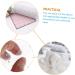 KALLORY 4 Rolls Mesh Roll Decor Gauze Tutu Fabric Tulle Spool Diy Clothes Supply Rhinestones Cloth Cap - Buy Online on SooperMarket.com