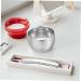 Beavorty Shaving Foam & Razor Brush Set for Men - 2-Piece Silver Barbershop Essentials | International Shipping Available - Buy Online on SooperMarket.com