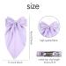 8 Pack Oversized Satin Ribbon Hair Bows for Women - White, Pink, Red, Blue, Black - Hair Accessories - Buy Online on SooperMarket.com
