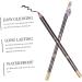 WOFASHPURET 8pcs Pencil Sharpener Eyebrow Pencil Black Eyebrow Makeup Pencil Cosmetic Small Tools Wooden Miss 1 count (Pack of 1) Coffee - Buy Online on SooperMarket.com