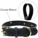 Tagme Personalized Leather Dog Collar - Engraved Name & Phone Number for Small Dogs - Black S (1-Pack) - Durable & Stylish - Buy Online on SooperMarket.com