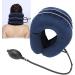 Buy Adjustable Inflatable Neck Traction Device - Effective 3-Layer Support Pillow for Pain Relief - Buy Online on SooperMarket.com