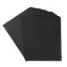 20 Sheets Colored Thick Paper Cardstock Blank for DIY Crafts Cards Making  Invitations  Scrapbook Supplies (Black  8.5 x 11 inches) Black 8.5 x 11 inches