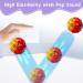 Jiosdo Astro Jump Ball - 6 High Springing Galaxy Balls for Outdoor Fun | Perfect Gifts for Kids & Birthday Celebrations - Buy Online on SooperMarket.com