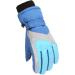 Pimelu Kids Waterproof Snow Gloves - Blue_0 Small | Ideal for Skiing, Cycling & Winter Activities - Buy Online on SooperMarket.com
