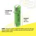 Exell 2-Pack 1.2V AA 2200mAh NiMH Rechargeable Batteries - High Power for Telecom UPS & Smart Grid Use - Buy Online on SooperMarket.com