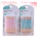 Baluue 48 Pcs Eyeshadow Brush Kit Foam Eyeshadow Eyeshadow Blending Brush Eyeshadow Paint Brush 15.5X7.8X3CMx2pcs As Shownx2pcs - Buy Online on SooperMarket.com