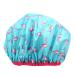 Fashionista Flamingo Oversized Waterproof Shower Cap - Reusable & Adjustable for All Hair Lengths - Buy Online on SooperMarket.com
