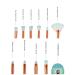 Funfunman 11PCS Makeup Brushes Set - Mermaid Colorful Cosmetic Brushes - Buy Online on SooperMarket.com