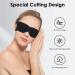 FRESHME Side Sleeper Sleep Mask - Adjustable Blockout Eye Shade for Sleeping - Lightweight Blindfold for Nap, Travel, Yoga - Men and Women - Buy Online on SooperMarket.com