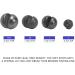SF Micro Split Shot Lead Combo - 112Pcs/4 Sizes/1 Box - Fly & Ice Fishing Pure Lead Sinkers Weights - Fishing Tackle - Buy Online on SooperMarket.com