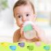 12 Pcs Baby Bottle Labels for Daycare - Reusable Silicone Name Bands with Marker Pens | Waterproof Day Care Essentials in Dog Design - 6 Colors - Buy Online on SooperMarket.com