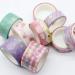 VEYLIN 10Rolls Gold Foil Washi Tape  Pastel Decorative Masking Tape for Gift Wrappings Pink Gold - Buy Online on SooperMarket.com