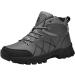 Rytejfes Men's White Sneakers - Sporty Waterproof Gym & Running Shoes | Comfortable Slip-Resistant Walking Sneakers for Women - Gray 45 EU - Buy Online on SooperMarket.com