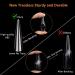 360Pcs Clear XXXL Stiletto Acrylic Nail Tips - Professional Full Cover Fake Nails - Nail Extension Kit for Salon & Home DIY Nail Art - 12 Sizes - Buy Online on SooperMarket.com