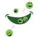 Harvest Snaps Green Pea Snack Crisps Parmesan Roasted Garlic 3.0 oz (Pack of 4) - Gluten-Free & Plant-based - Buy Online on SooperMarket.com