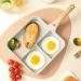 Lukasz Durable Versatile Frying Pan for Fried Eggs 3 in 1 Steak Lunch Frying Pan Cooking Utensils - Buy Online on SooperMarket.com