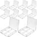 Gogogmee 10pcs Boxes Eye Shadow Box Highlighter Makeup Eyeshadow 4 Grid Foundation Blush Empty Make up Sample