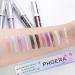 PHOERA Waterproof Glitter Eyeshadow Palette - Unicorn Hype | Long-Lasting Metallic Pigment Makeup - Buy Online on SooperMarket.com