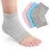 3 Pairs Gel Socks for Heel Protection & Moisturizing | Silicone Heel Spur Bandage for Dry Cracked Feet - Buy Online on SooperMarket.com