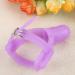 Adjustable Thumb Sucking Finger Protector for Babies & Toddlers - Silicone Teething Ring in Purple - Buy Online on SooperMarket.com