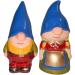 New Hampshire Craftworks Gibson and Gretta Garden Gnomes - DIY Ceramic Keepsakes - Buy Online on SooperMarket.com