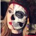 Clown White Black Face Body Makeup 6 Colors Wheel for Special Effects | Halloween Zombie Makeup Kit with Sponge | Non Toxic Professional Palettes - Buy Online on SooperMarket.com