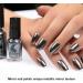 Mirror Nail Polish Long Lasting Metallic Nail Varnish 6ml Quick Drying Gel Polish Metallic Gel Nail Varnish - Buy Online on SooperMarket.com