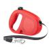 Ferplast dog leash flippy one roller leash medium -sized dogs up to 25 kg.Extendable belt strap max. 5 m. Single button to lock and unlock red max 25 kg - 5 m belt red red