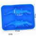Cabilock 1pcs Ice Maker Crocodile Sphere Silicone Mold Silicone Candy Mold Round Ice Cubes Molds Tray Whisky 17.5X13.5X4cm As Shown - Buy Online on SooperMarket.com