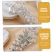 HAPINARY Rhinestone Hair Clip Headwear for Women Flower Hair Clips for Women Rhinestone Flower Hair Clip Girl Headdress Flower Hair Barrette Sparkly Hair Clip Hair Accessory Bride Abs - Buy Online on SooperMarket.com