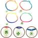 ABOOFAN 20 Pcs Bracelet Patrick Day Bracelet Fortune Wrist Chain Four Leaf Charm Bracelet Shamrock Bracelet Womens Gifts Dainty Bracelet Chain for Girl Miss Jewelry Spring Resin - Buy Online on SooperMarket.com